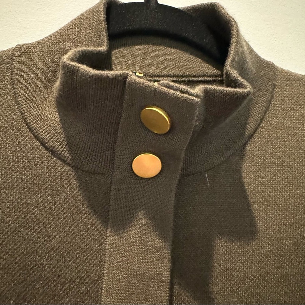 Rachel Zoe Utility Jacket | Olive Green | Size L - Picture 7 of 9